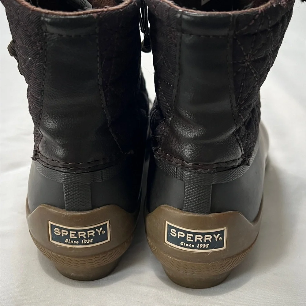 Sperry Waterproof Saltwater Quilted Duck Boots